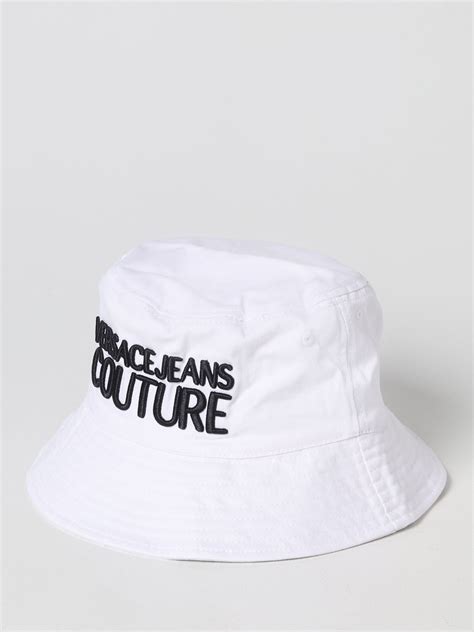 cappello versace bianco|Versace jeans couture.